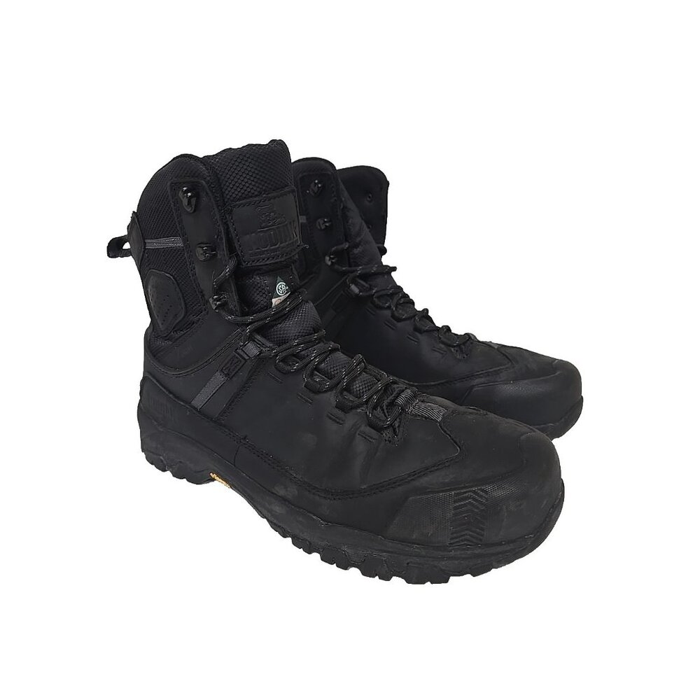 Kodiak Men's 8" Quest Bound Comp. Toe WP Work Boots KD0A4THHBLK Black Size 12W